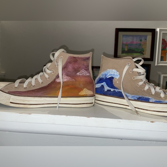 Converse *RENEW* Hand-Painted! - Picture 1 of 8